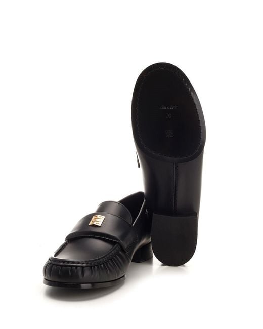 Givenchy Black '4G' Loafers