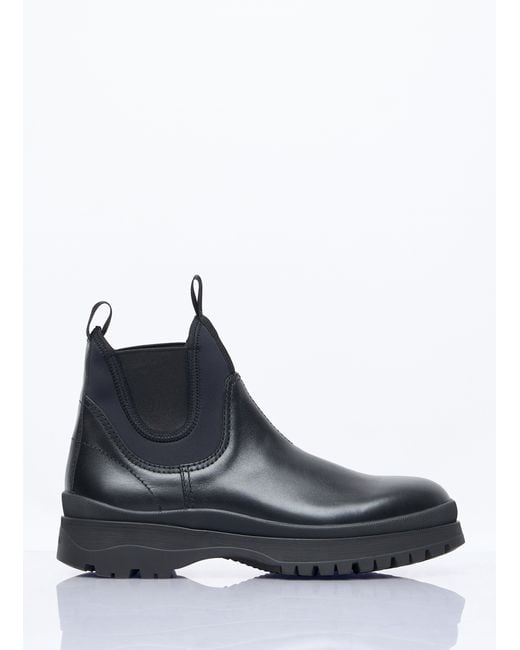 Prada Black Blixxen Boots for men