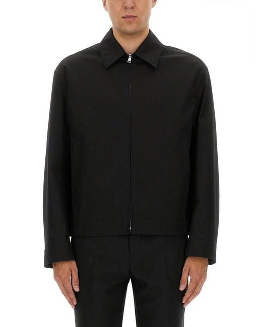Gucci Black Cotton Twill Jacket