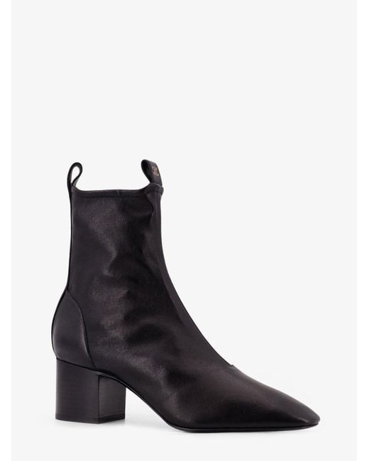 Céline Black Cheri Leather Boots