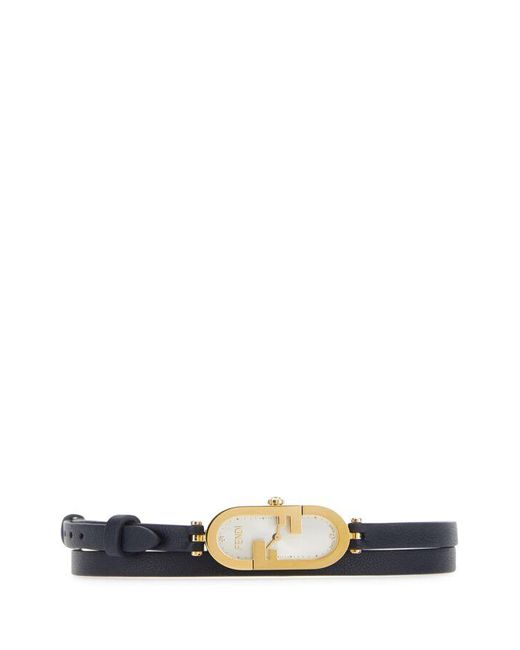 Fendi ' O'lock' Watch, in Black | Lyst