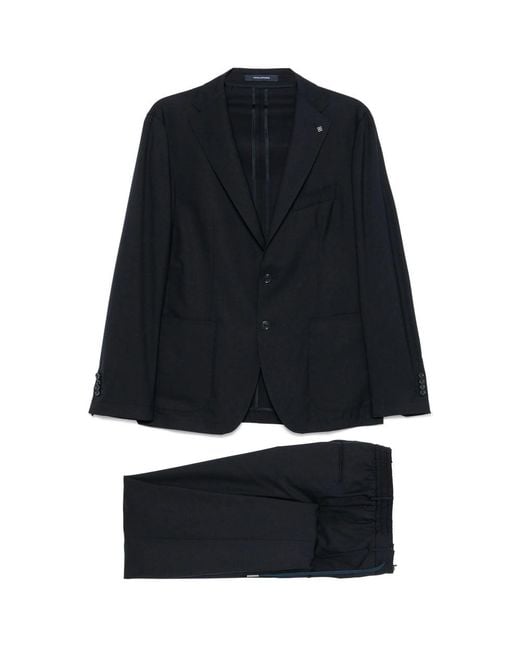 Tagliatore Black Suits for men