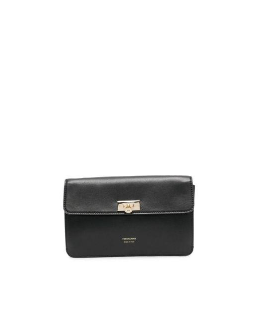 Ferragamo Black Wallets & Purses