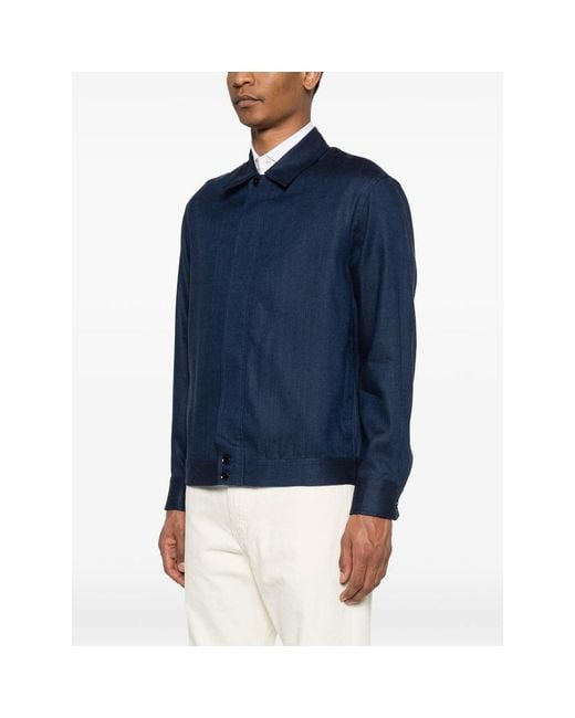Brioni Blue Jackets for men