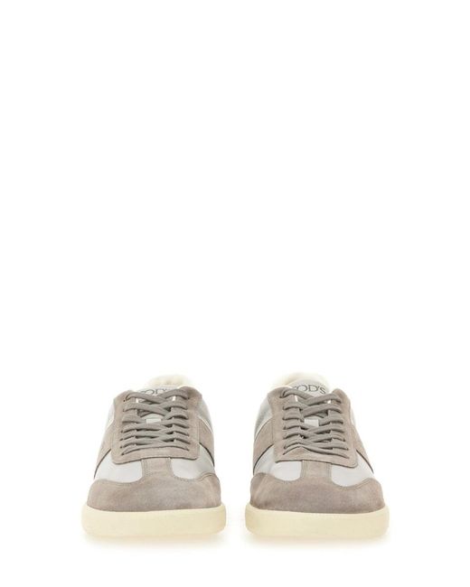 Tod's White Tabs Sneakers for men