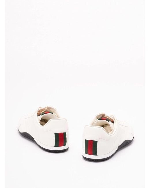 Gucci White Neutrals Trainers for men