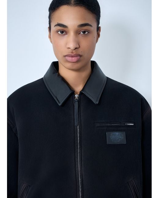 Acne Blue Bomber Blouson
