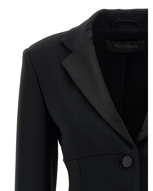 Max Mara Black Oreste Blazers