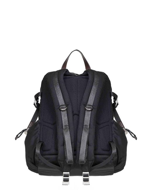 Prada Black Speedrock Backpack for men