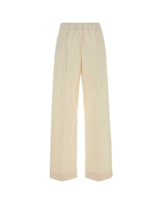 Jil Sander Natural Pants