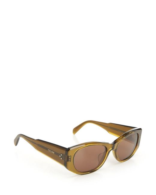 Céline Pink S329 Rectangular Sunglasses