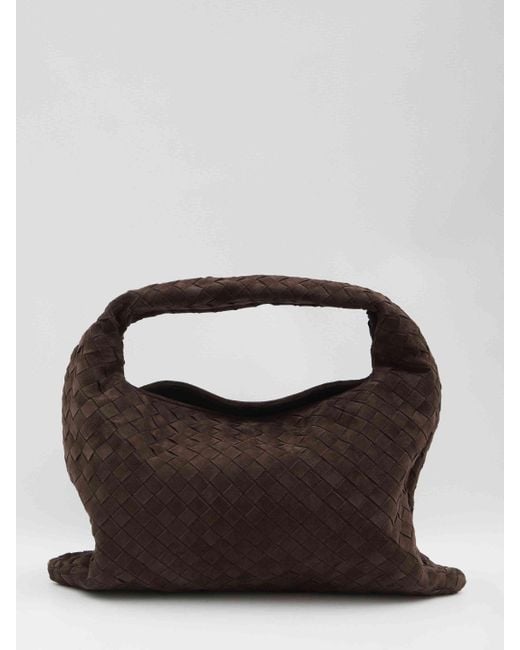 Bottega Veneta Brown Hop Bag Small