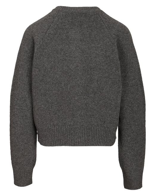 Weekend by Maxmara Gray Button-Down Cardigan