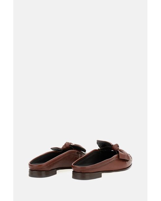 Hereu Brown Corbati Mule Shoes