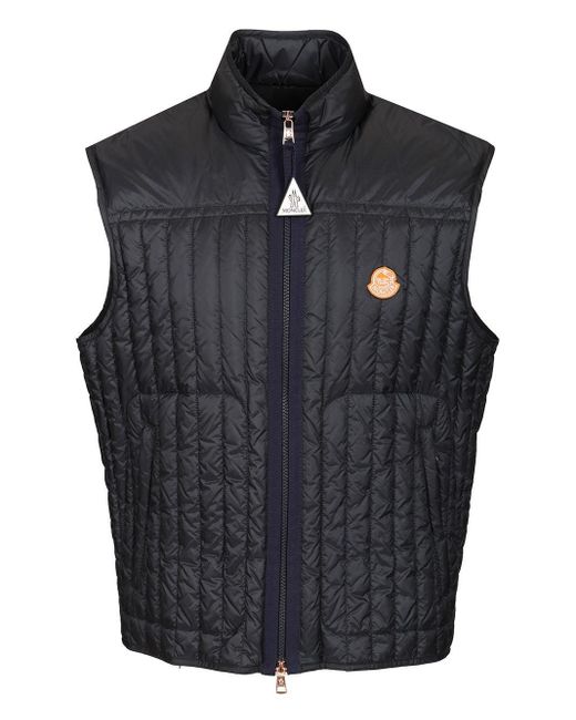 Moncler Genius Black "Tangerine" Padded Vest for men