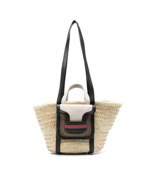 Pierre Hardy Black Neutrals Tote Bags