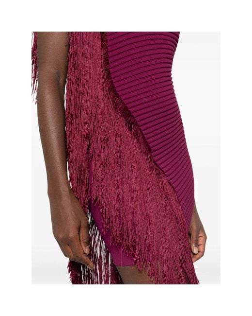 Alaïa Purple Alaïa Dresses