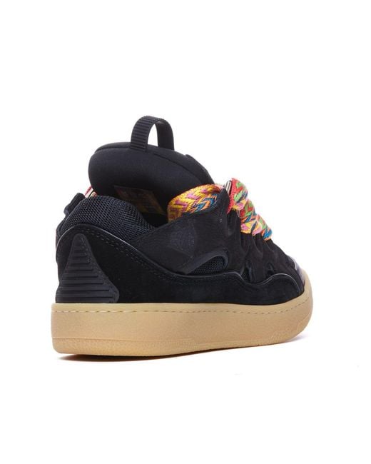 Lanvin Blue Curb Sneakers