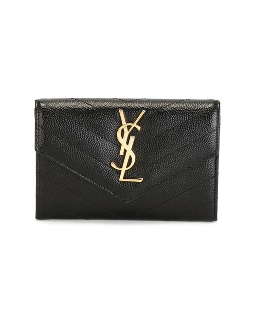 Saint Laurent Black Wallets & Purses