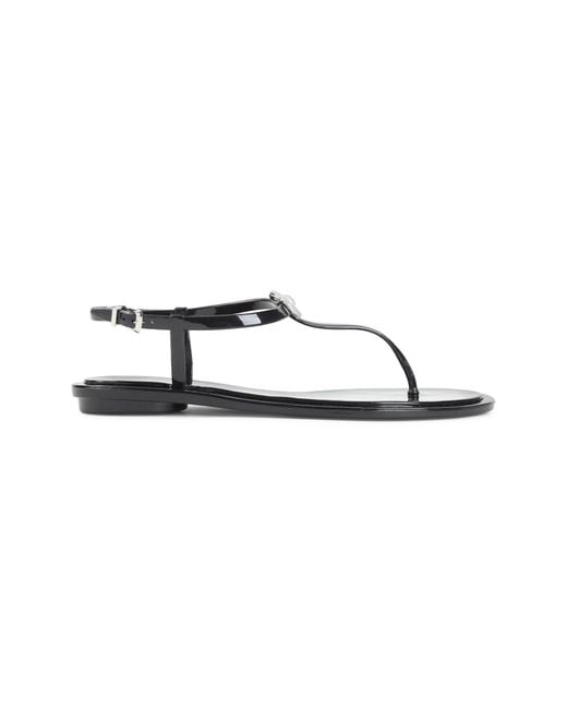 Mach & Mach Brown Flat Sandals