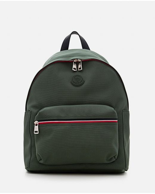 Moncler Water-Repellent Nylon Pierrick Backpack in Green for Men | Lyst