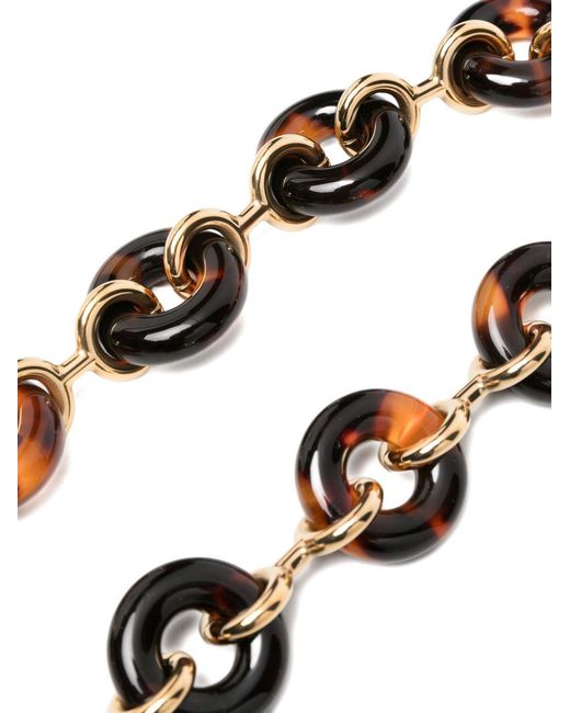 Loewe White Chunky Donut Chain Strap