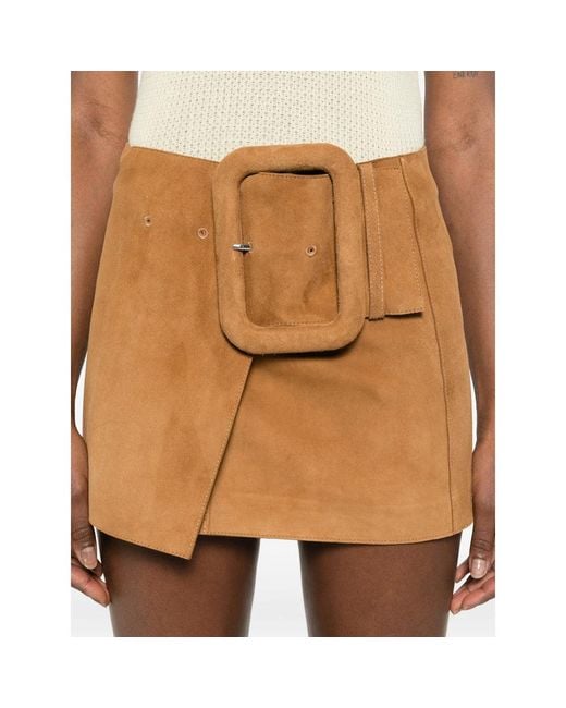 AMI Brown Skirts