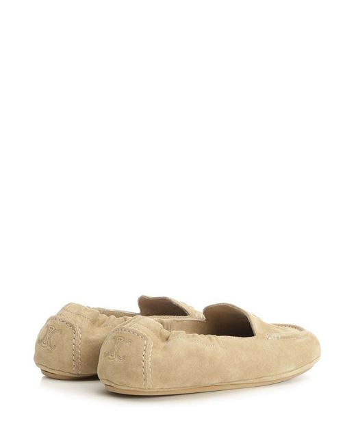 Céline Natural Adam Suede Moccasin for men