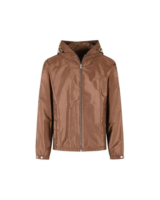 Moncler Brown Jackets for men