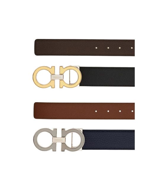 Ferragamo White Belts for men