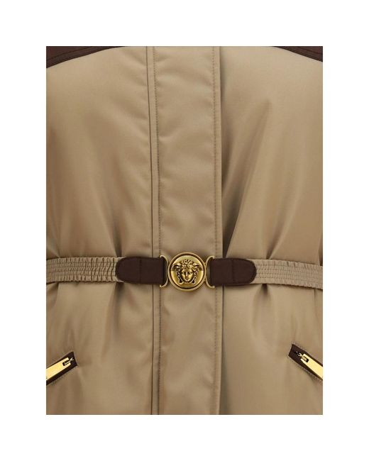 Versace Brown Neutrals Jackets