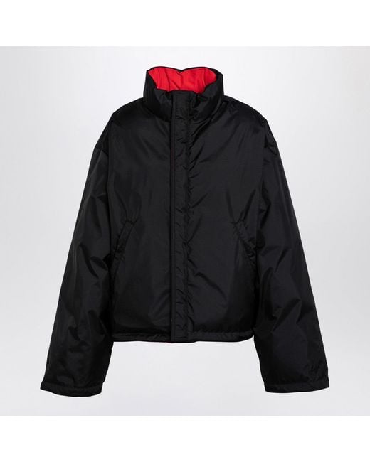 Balenciaga Red Reversible Down Jacket