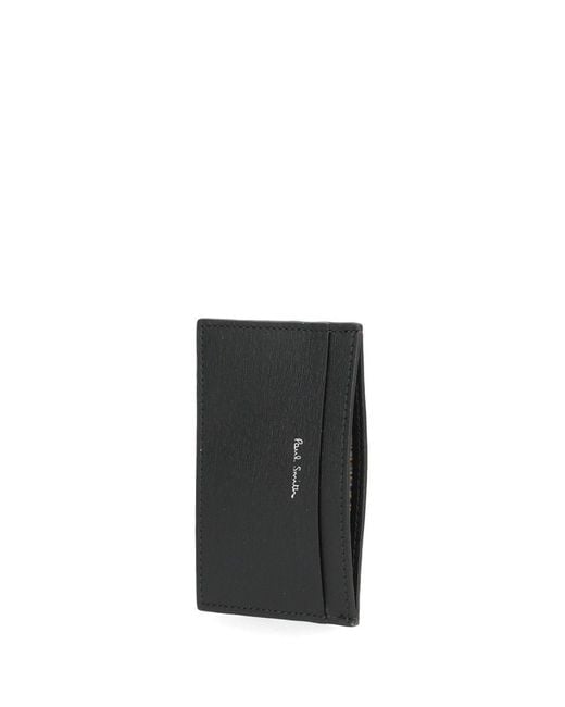 Paul Smith Gray Card Holder for men