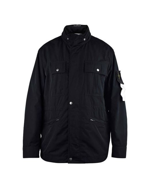 Stone Island Black Jacket for men