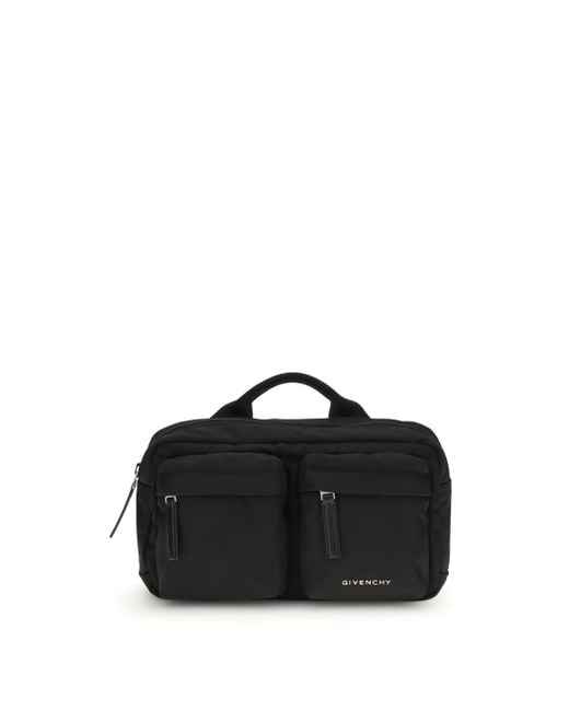 Givenchy Black Essential U Fanny Pack for men