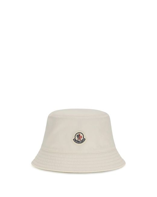 Moncler White Reversible Bucket Hat