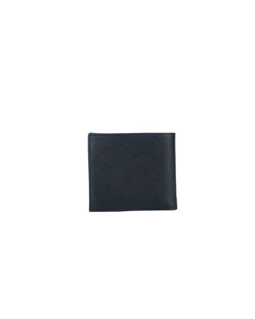 Prada Blue Accessories Wallets for men