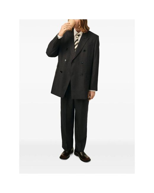 AMI Black Trousers for men