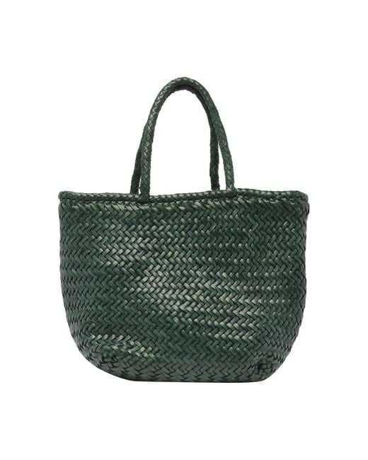 Dragon Diffusion Green Small Grace Bucket Bag
