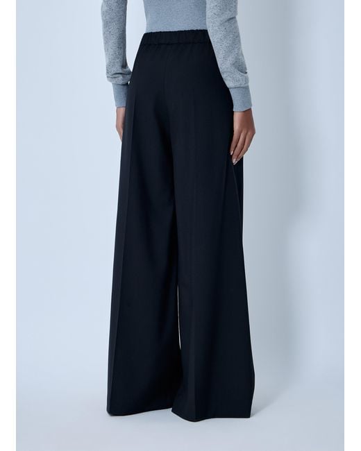 Marni Blue Wool Tailored Pants