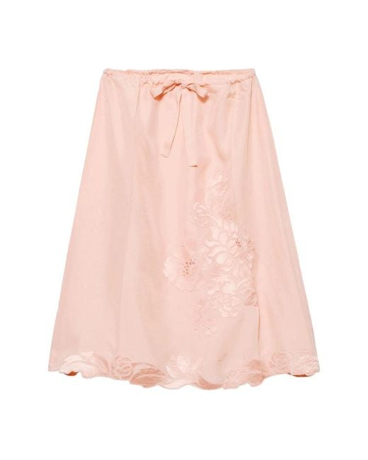 Prada Pink Skirts