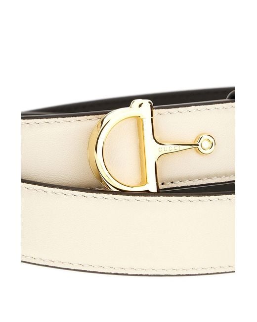 Gucci White Accessories Belts