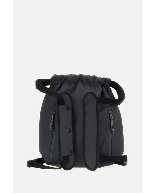 Sacai Black Pocket Knapsack Backpack