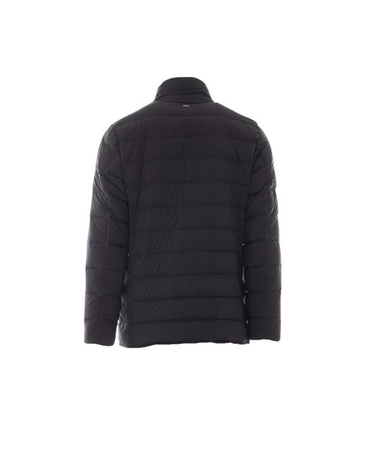 Herno Blue La Giacca Light Down Jacket for men