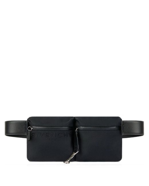 Givenchy Black Multipocket Bumbag for men
