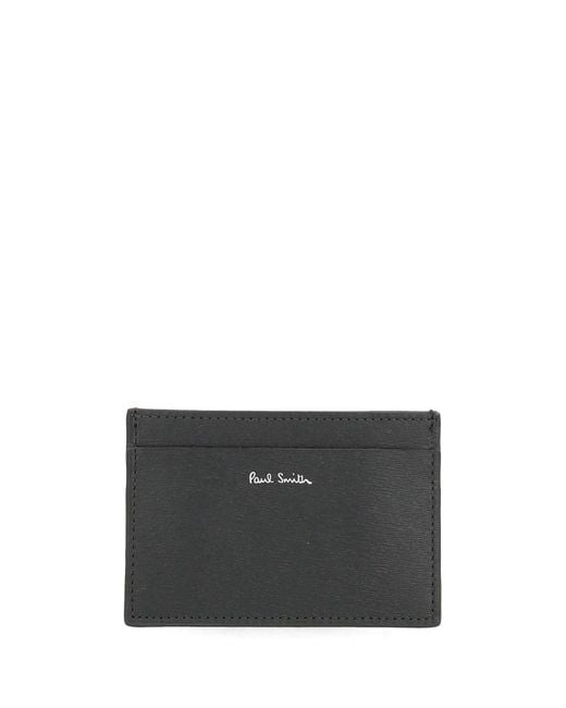 Paul Smith Gray Card Holder for men