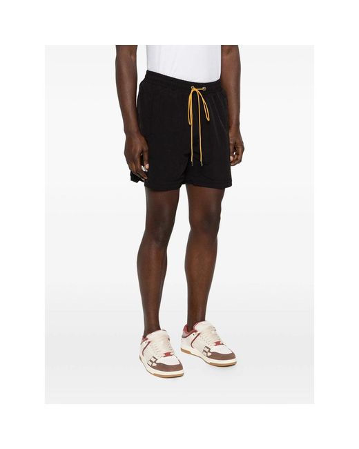 Rhude Black Shorts for men
