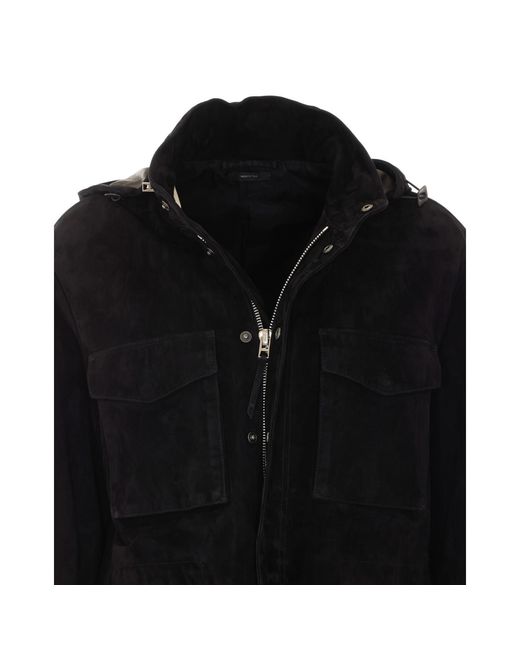 Tom Ford Black Heavy Jacket for men