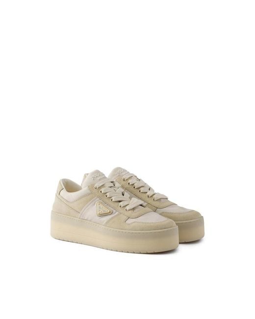 Prada Natural Neutrals Shoes