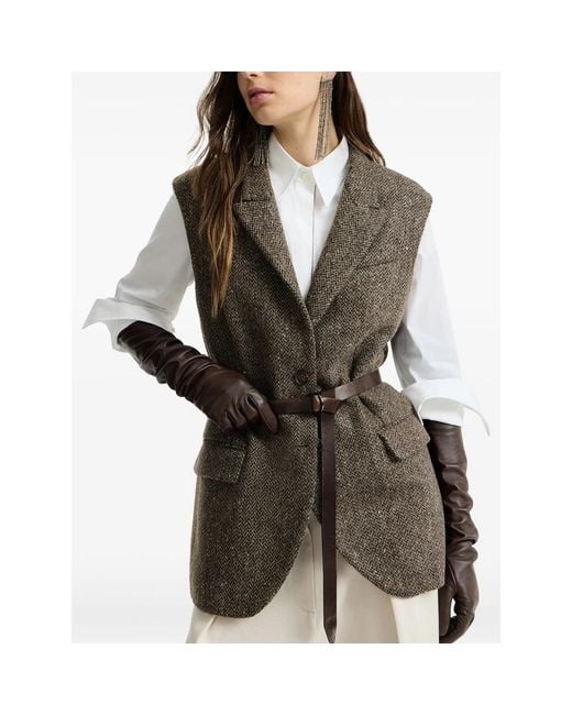 Brunello Cucinelli Brown Jackets